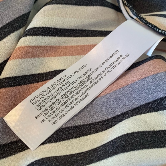 Striped High Low Cami Dress - Picture 5 of 7